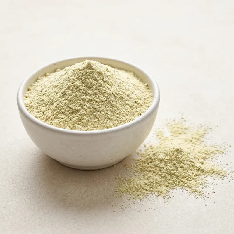Moong Dal Flour (illustrative image)