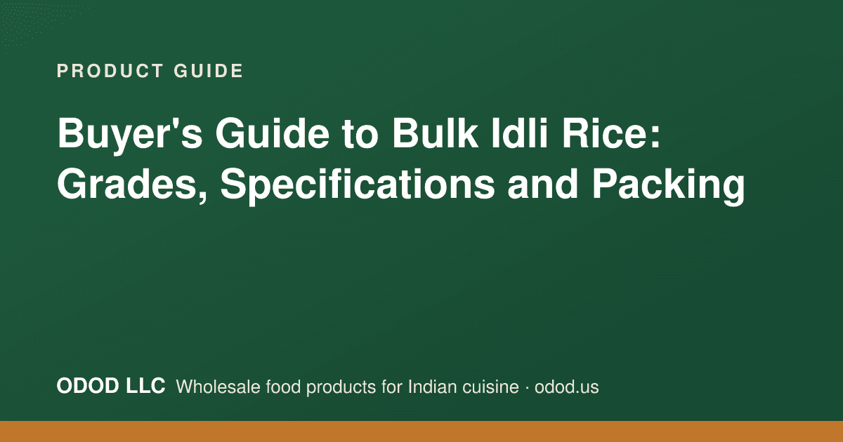 Bags of bulk idli rice stacked for export packing and container loading