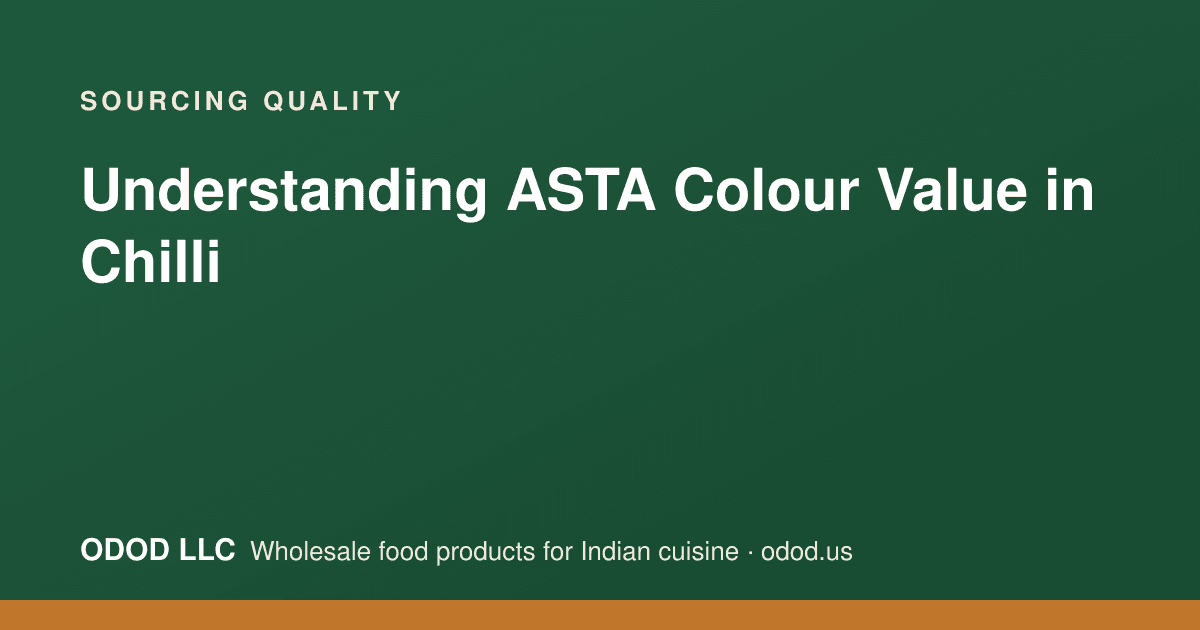 Laboratory spectrophotometer testing ground chilli powder for ASTA colour value