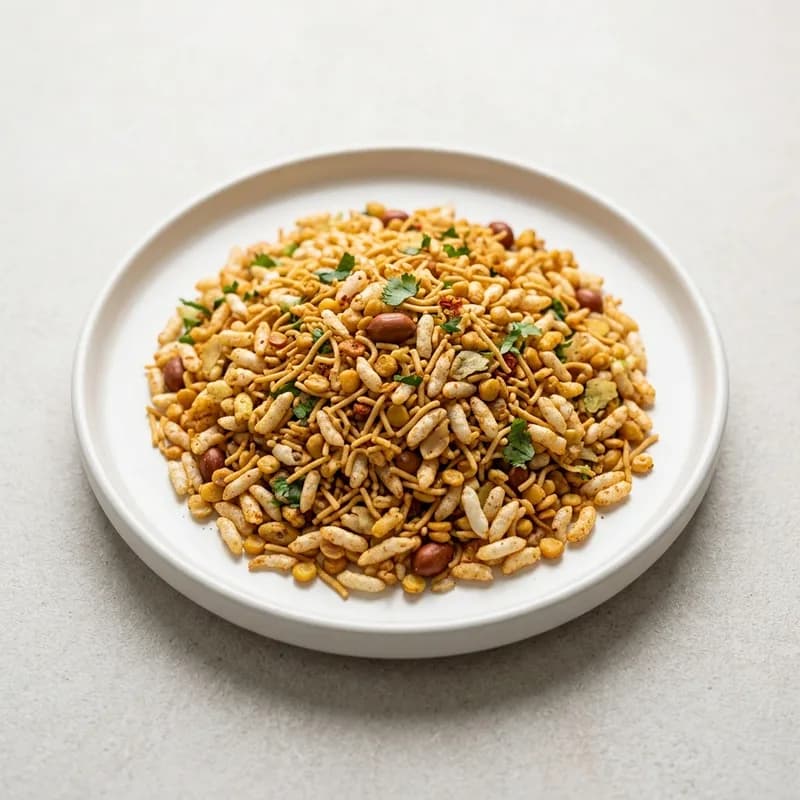 Bhel Mix / Puffed Rice Snack (illustrative image)