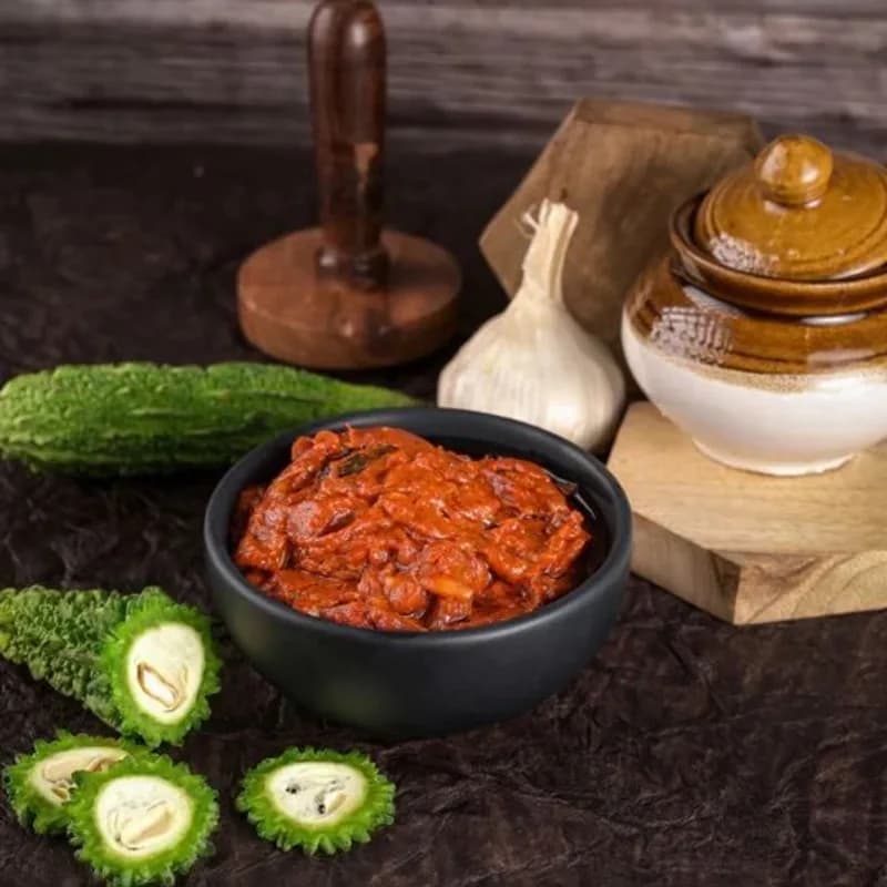 Bitter Gourd Pickle / Karela Achar