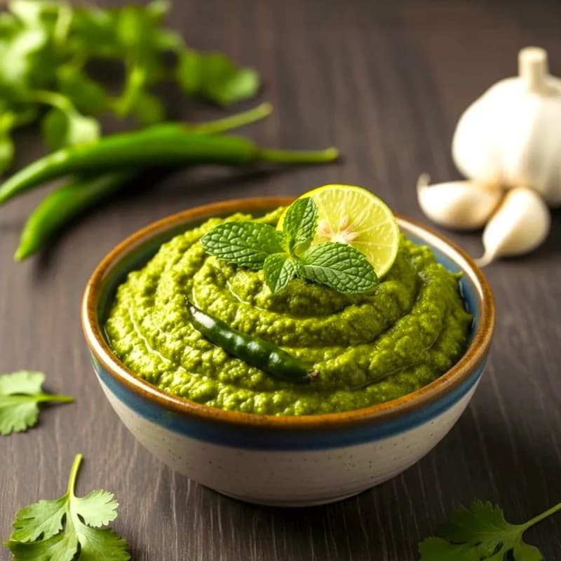 Coriander Chutney / Hari Chutney / Dhania Chutney