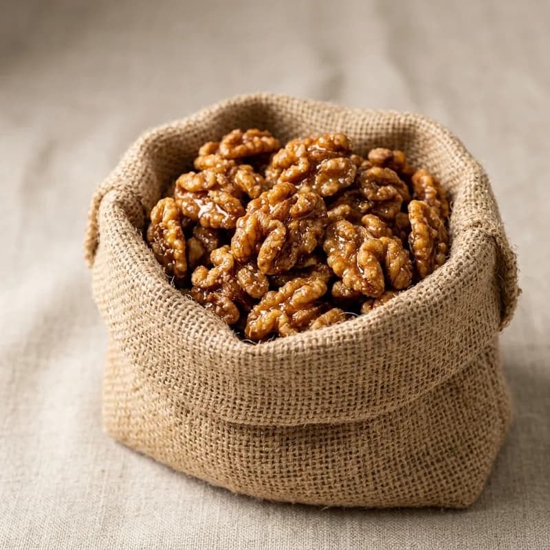 Flavoured Walnuts (Honey Roasted) (illustrative image)