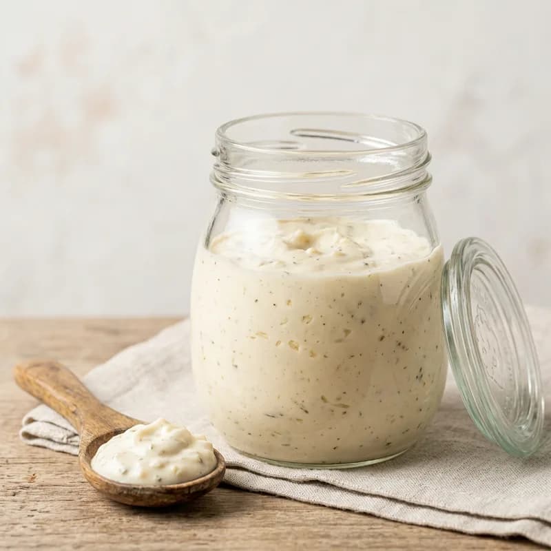 Garlic Sauce (illustrative image)