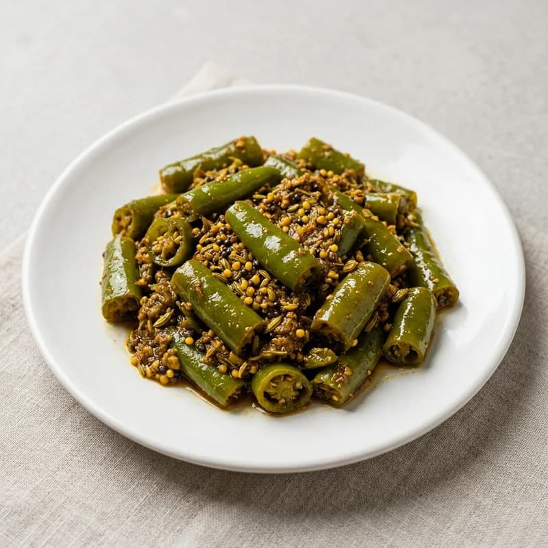 Green Chilli Pickle (illustrative image)