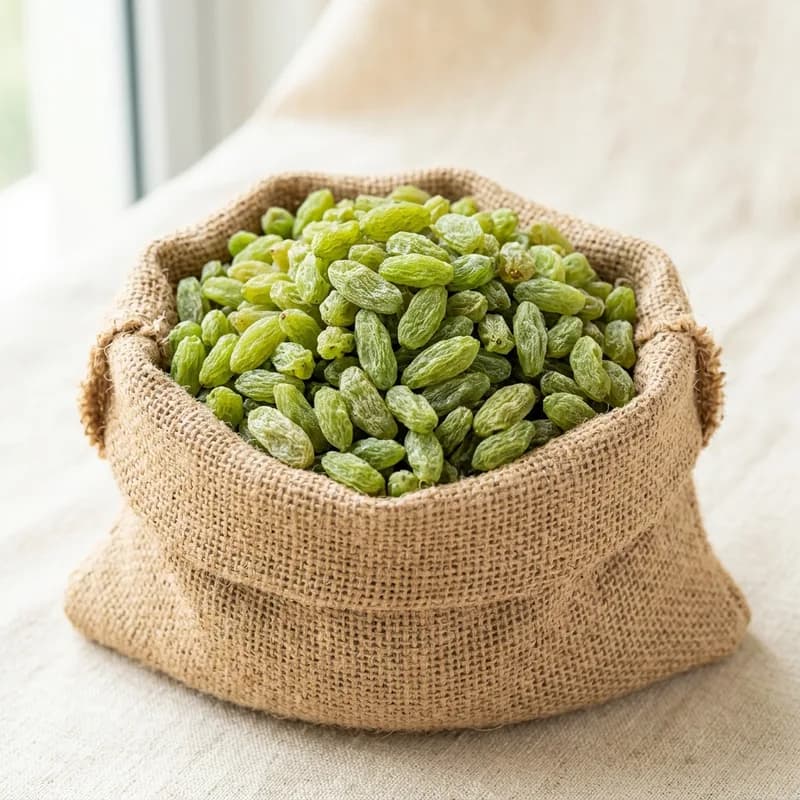 Green Raisins / Kishmish / Kismis (illustrative image)