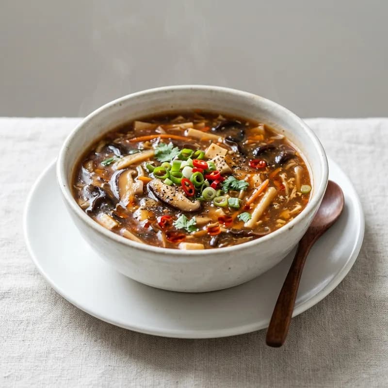 Hot and Sour Soup (illustrative image)