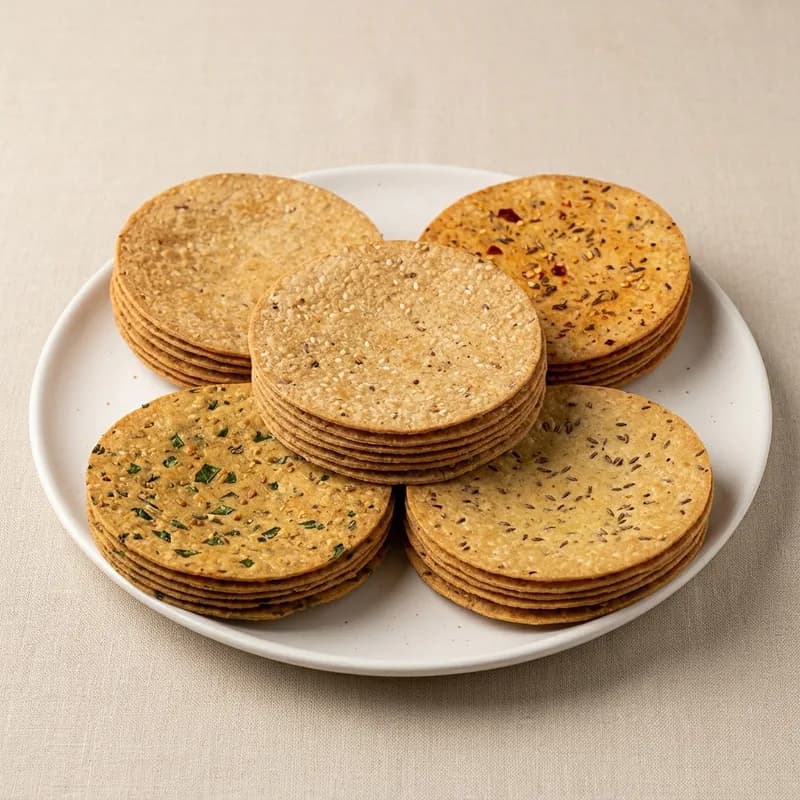 Khakhra / Crisp Roti (illustrative image)