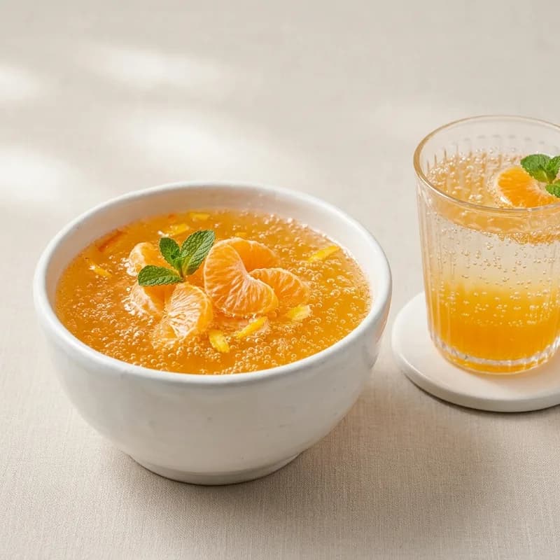 Mandarin Soda / Jarritos Mandarin / Arctic Ocean Mandarin (illustrative image)