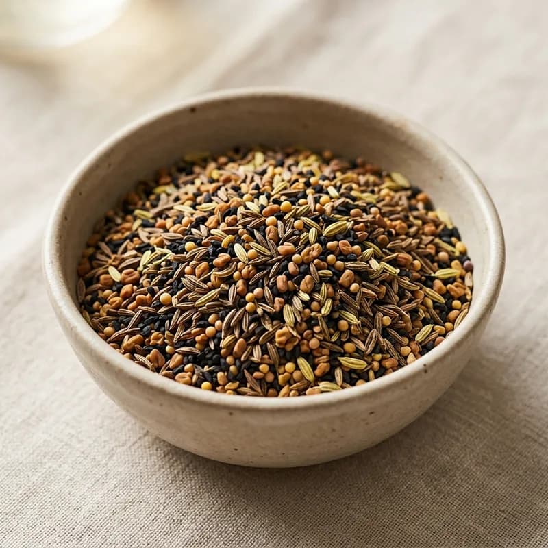 Panchpuran / Panch Phoron / Indian Five Spice Mix (illustrative image)