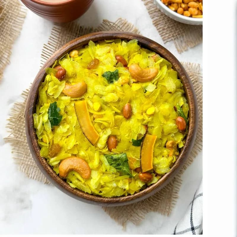 Poha Chiwda / Flattened Rice