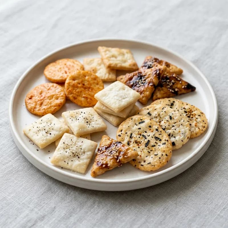 Rice Crackers (illustrative image)