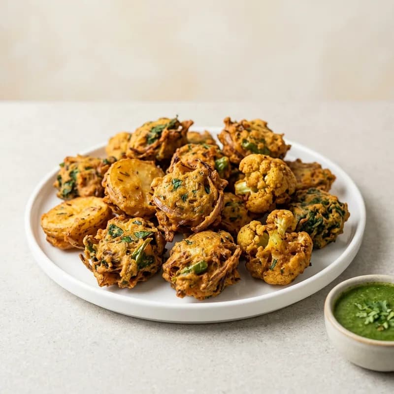 Sabji Pakoda / Pakodi / Bhajiya (illustrative image)