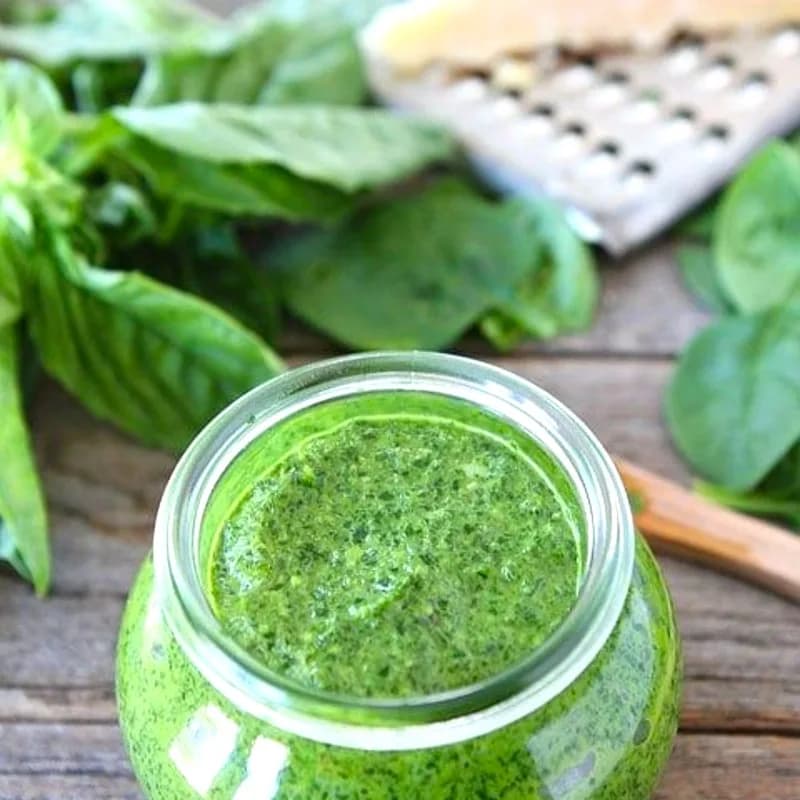 Spinach Paste / Palak Paste / Green Spinach Curry Base