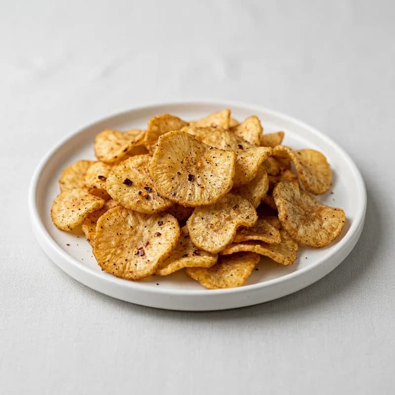 Tapioca Chips / Cassava Chips / Kappa Chips / Yuca Chips (illustrative image)