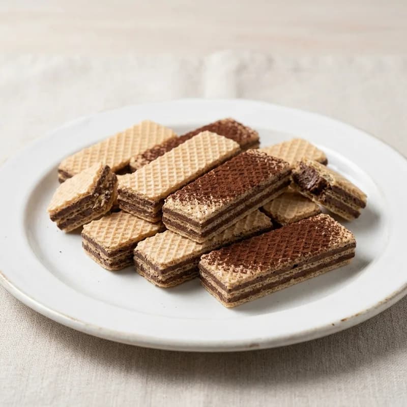 Tiramisu Wafer Cookies (illustrative image)
