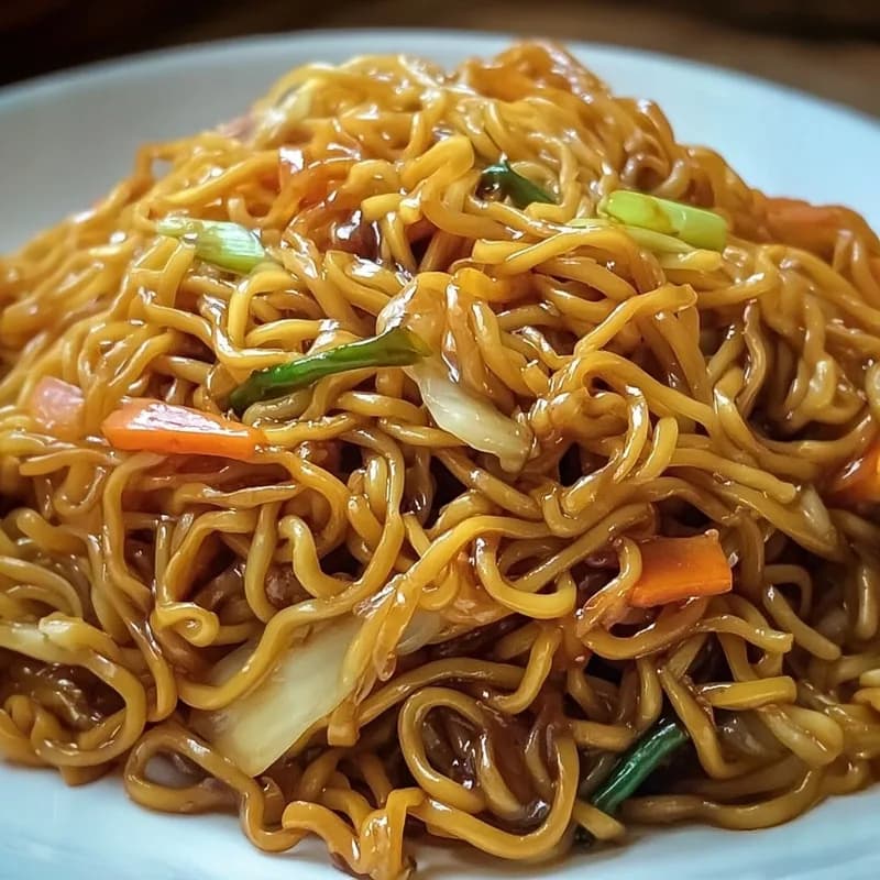 Veg Hakka Noodles / Chowmein