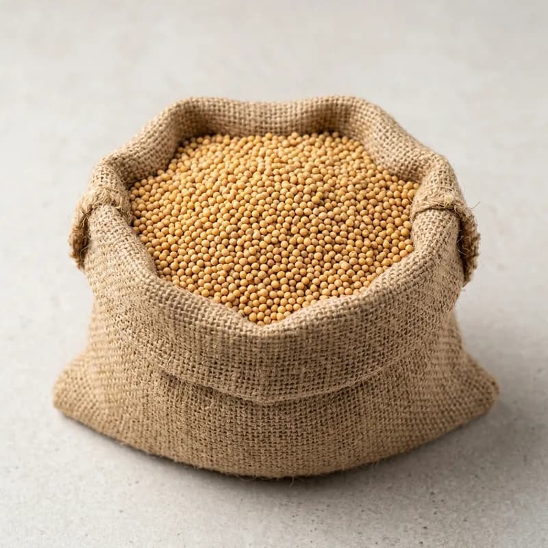 Yellow Mustard Seeds (illustrative image)